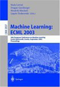Machine Learning: Proceedings of the 14th European Conference on Machine Learning